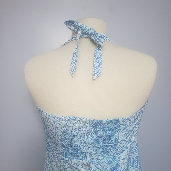 Columbia PFG Women’s Tie Neck Beach Dress Size L - Picture 6 of 12